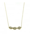 Collier "Pois fin" Or Jaune 375/1000